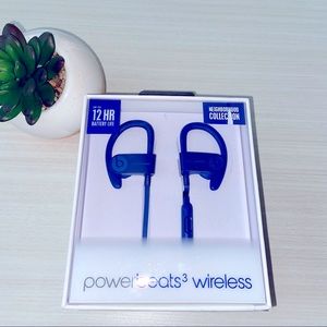 🆕 Beats Powerbeats3 Series Wireless Ear-Hook Headphones - Break Blue